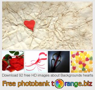 images free photo bank tOrange offers free photos from the section:  backgrounds-hearts