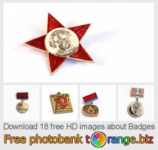 images free photo bank tOrange offers free photos from the section:  badges