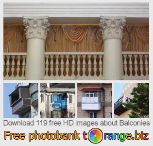 images free photo bank tOrange offers free photos from the section:  balconies