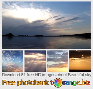 images free photo bank tOrange offers free photos from the section:  beautiful-sky