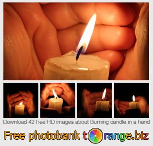 images free photo bank tOrange offers free photos from the section:  burning-candle-hand