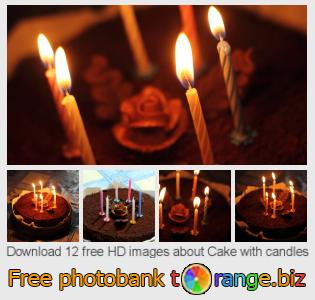 images free photo bank tOrange offers free photos from the section:  cake-candles