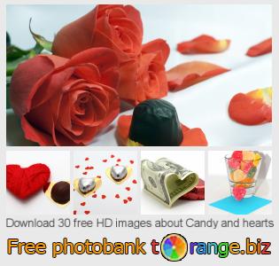 images free photo bank tOrange offers free photos from the section:  candy-hearts
