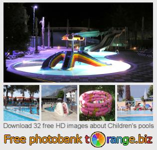 images free photo bank tOrange offers free photos from the section:  childrens-pools