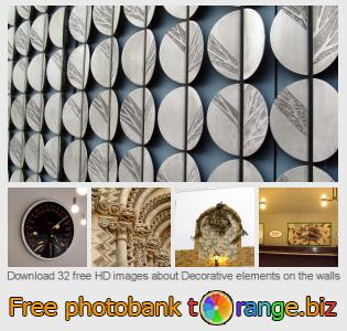 images free photo bank tOrange offers free photos from the section:  decorative-elements-walls