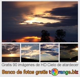 Banco de imagen tOrange ofrece fotos gratis de la sección:  cielo-de-atardecer