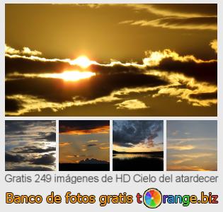 Banco de imagen tOrange ofrece fotos gratis de la sección:  cielo-del-atardecer