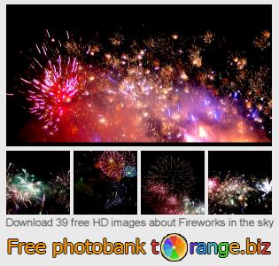 images free photo bank tOrange offers free photos from the section:  fireworks-sky