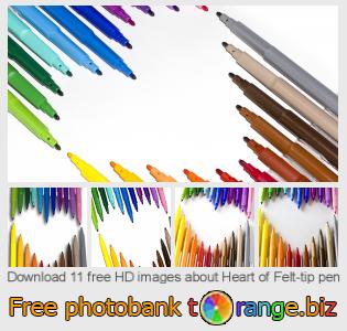 images free photo bank tOrange offers free photos from the section:  heart-felt-tip-pen