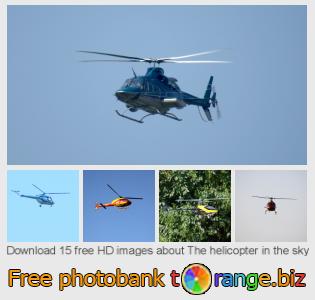 images free photo bank tOrange offers free photos from the section:  helicopter-sky