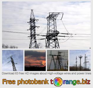 images free photo bank tOrange offers free photos from the section:  high-voltage-wires-power-lines