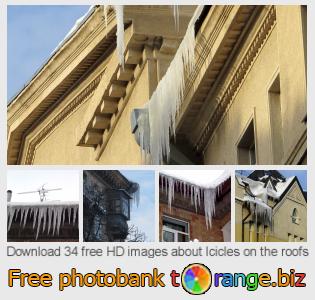 images free photo bank tOrange offers free photos from the section:  icicles-roofs
