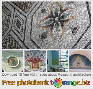 images free photo bank tOrange offers free photos from the section:  mosaic-architecture