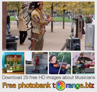 images free photo bank tOrange offers free photos from the section:  musicians