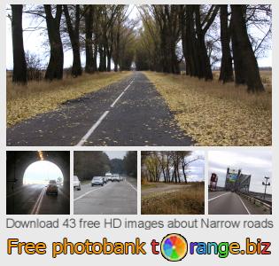 images free photo bank tOrange offers free photos from the section:  narrow-roads