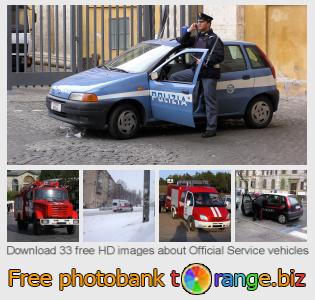 images free photo bank tOrange offers free photos from the section:  official-service-vehicles