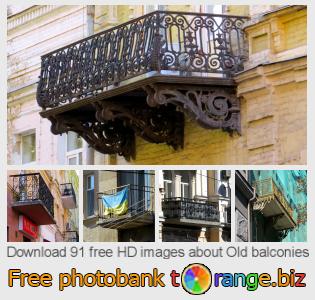 images free photo bank tOrange offers free photos from the section:  old-balconies