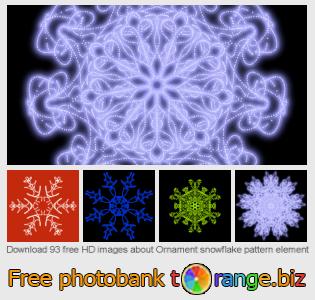 images free photo bank tOrange offers free photos from the section:  ornament-snowflake-pattern-element