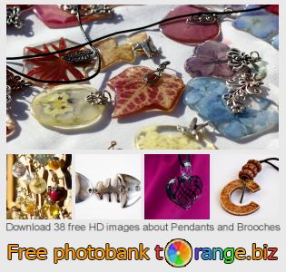 images free photo bank tOrange offers free photos from the section:  pendants-brooches