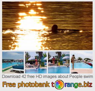 images free photo bank tOrange offers free photos from the section:  people-swim