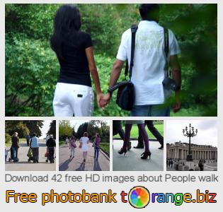 images free photo bank tOrange offers free photos from the section:  people-walk