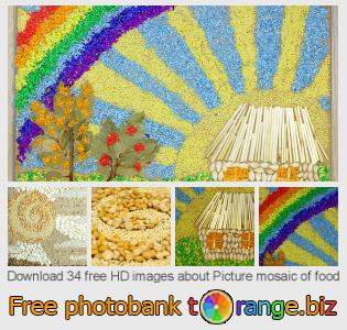 images free photo bank tOrange offers free photos from the section:  picture-mosaic-food