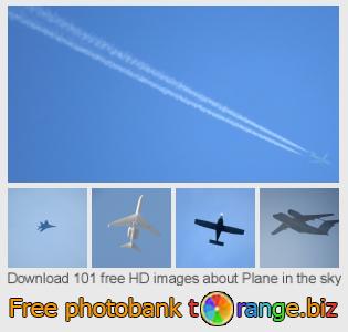 images free photo bank tOrange offers free photos from the section:  plane-sky