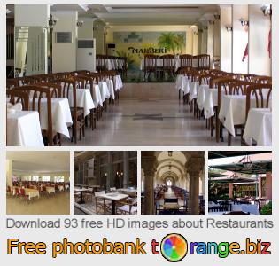 images free photo bank tOrange offers free photos from the section:  restaurants