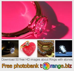 images free photo bank tOrange offers free photos from the section:  rings-stones