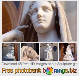 images free photo bank tOrange offers free photos from the section:  sculpture-girl