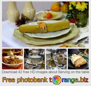 images free photo bank tOrange offers free photos from the section:  serving-table