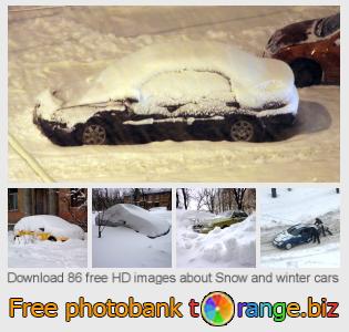 images free photo bank tOrange offers free photos from the section:  snow-winter-cars
