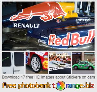 images free photo bank tOrange offers free photos from the section:  stickers-cars