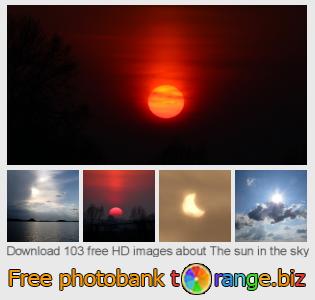 images free photo bank tOrange offers free photos from the section:  sun-sky