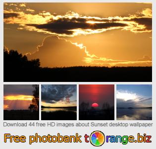 images free photo bank tOrange offers free photos from the section:  sunset-desktop-wallpaper