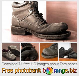images free photo bank tOrange offers free photos from the section:  torn-shoes