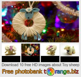 images free photo bank tOrange offers free photos from the section:  toy-sheep