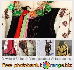 images free photo bank tOrange offers free photos from the section:  vintage-clothing