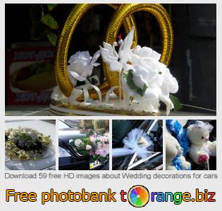 images free photo bank tOrange offers free photos from the section:  wedding-decorations-cars