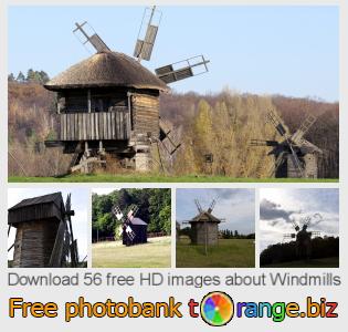 images free photo bank tOrange offers free photos from the section:  windmills