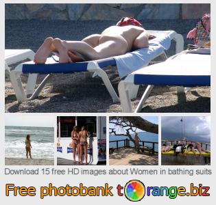 images free photo bank tOrange offers free photos from the section:  women-bathing-suits