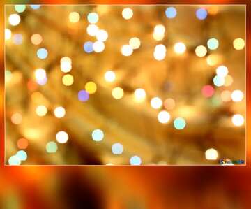 FX №504 Yellow color. Christmas background.