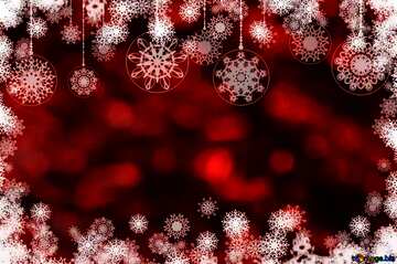FX №13688 Christmas snowflakes backdrop