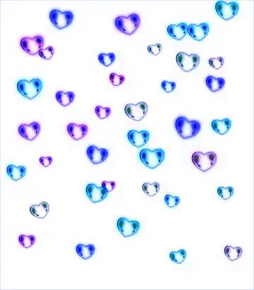 FX №146178 Blue hearts