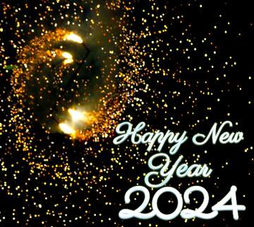 FX №154984 2024 happy new year fireworks background