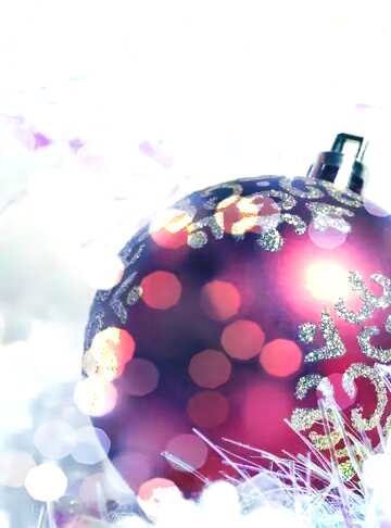 FX №158033 New year. Ball Christmas background