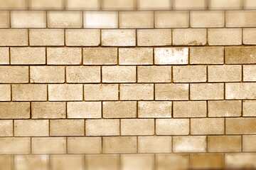 FX №17711 Beige color. Brick wall.