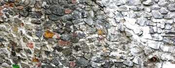 FX №176767 Old stone wall banner background