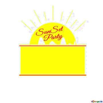 FX №176099 Sunset Party card