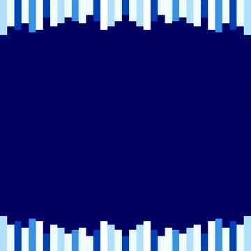 FX №179672 Blue lines frame